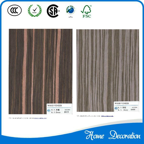 ebony wood veneer for india market