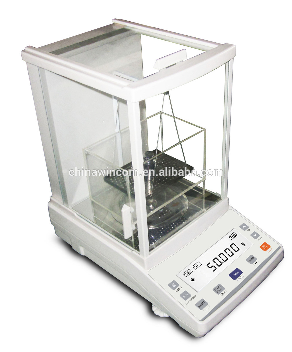 China factory price analytical weighing scales digital density balance for lab use