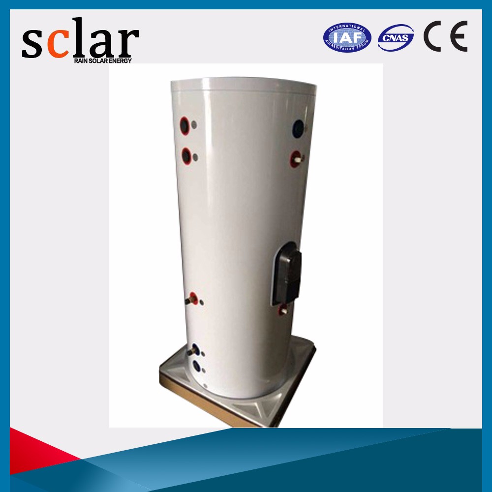 Split pressurized solar water heater with intelligent control system