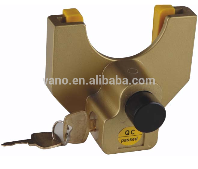 New QC passed Zinc alloy brass cylinder trailer coupler lock trailer locking system