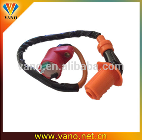 red gy6 50 gy6 125 gy6 150 ignition coil with orange wire