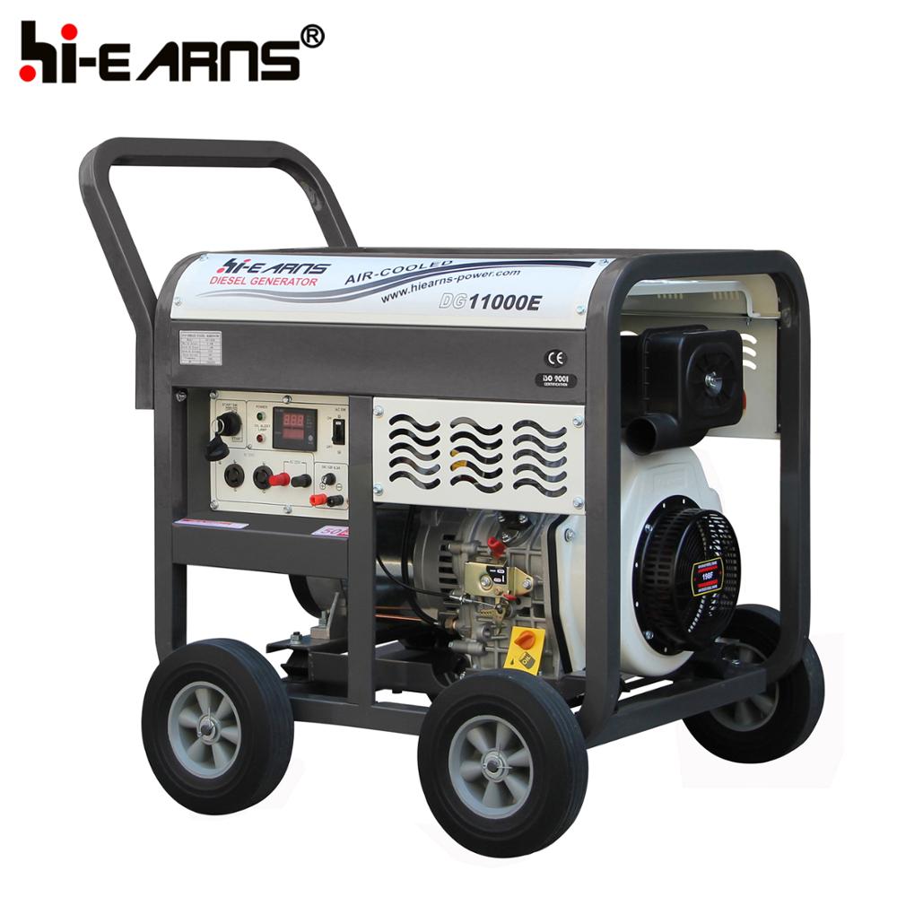 open frame type diesel generator 7.5 kva