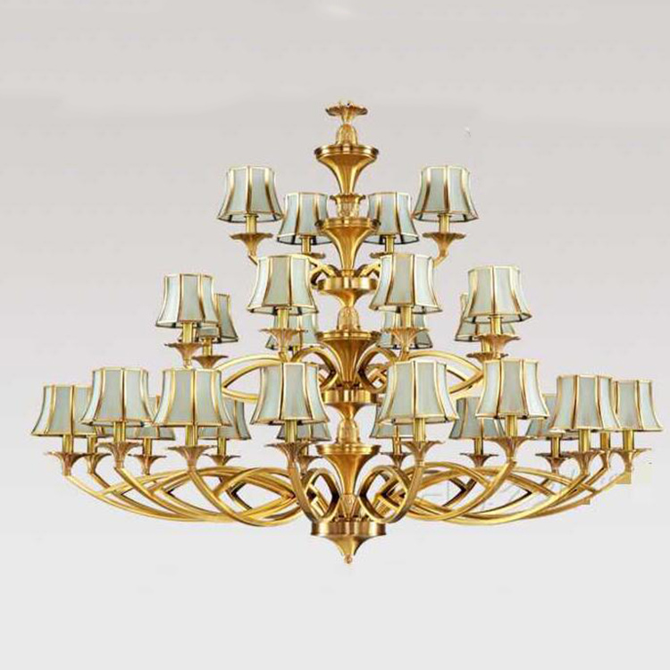 Hot selling metal flower chain chandelier