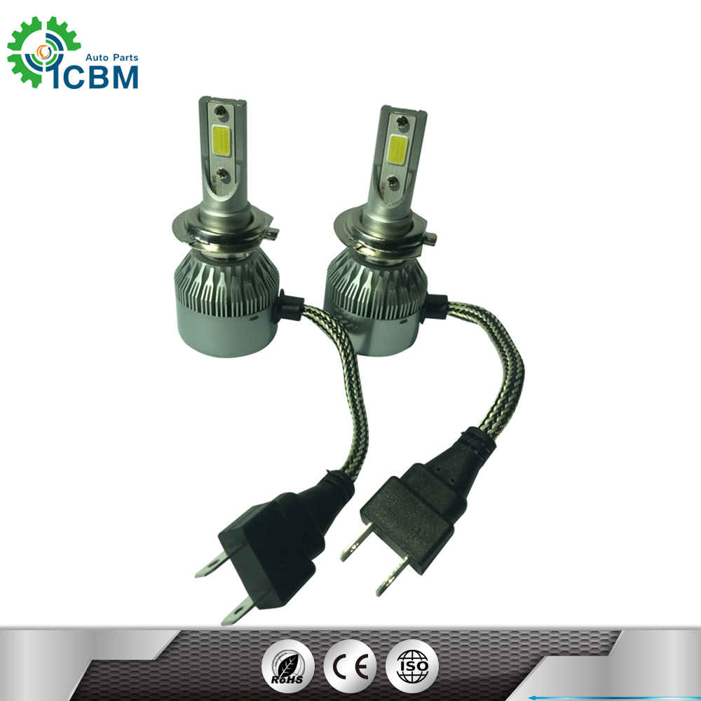 Highest quality H7 auto lamp led c6 car accessories c6 led headlamp h7