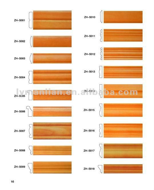 carved design wood mouldings