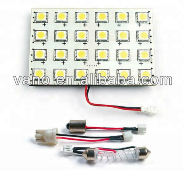 Auto wedge bulb for led panel light with many connector