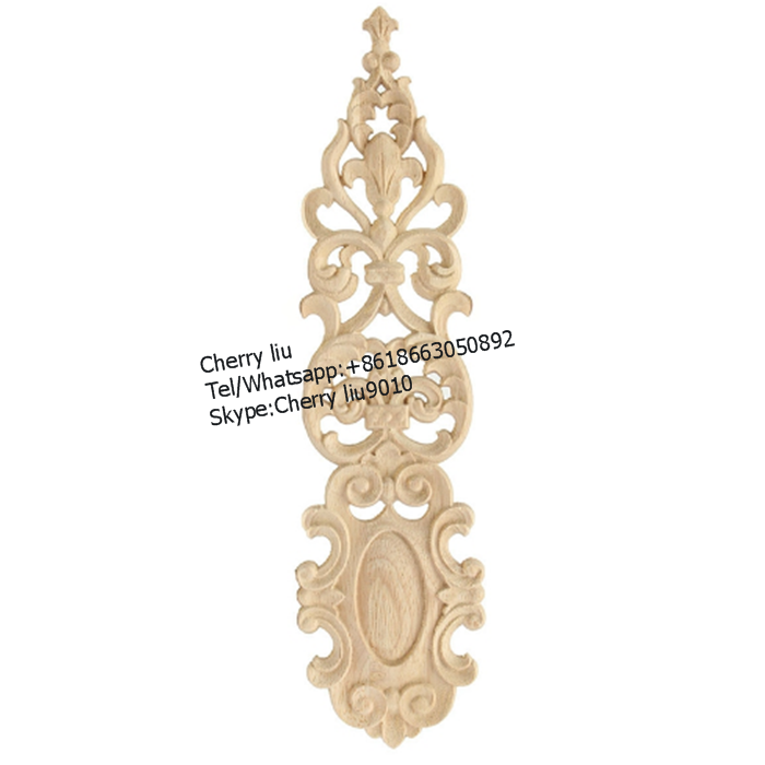 Wood Furniture Decorative Appliques Modern Wood Carving