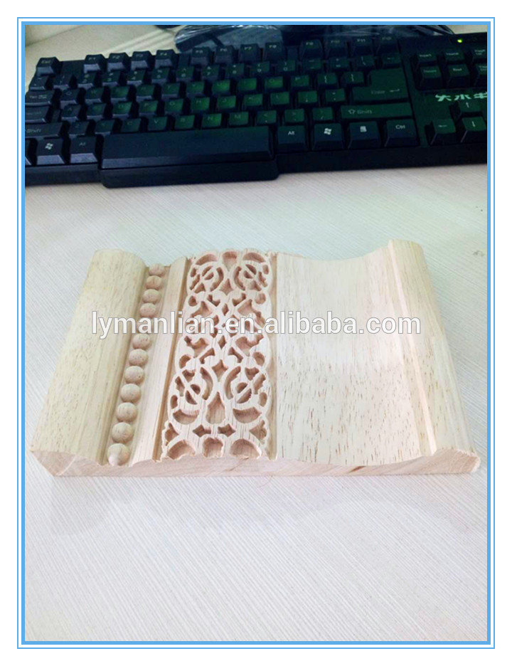 CNC carved wood moulding antique wood mouldings