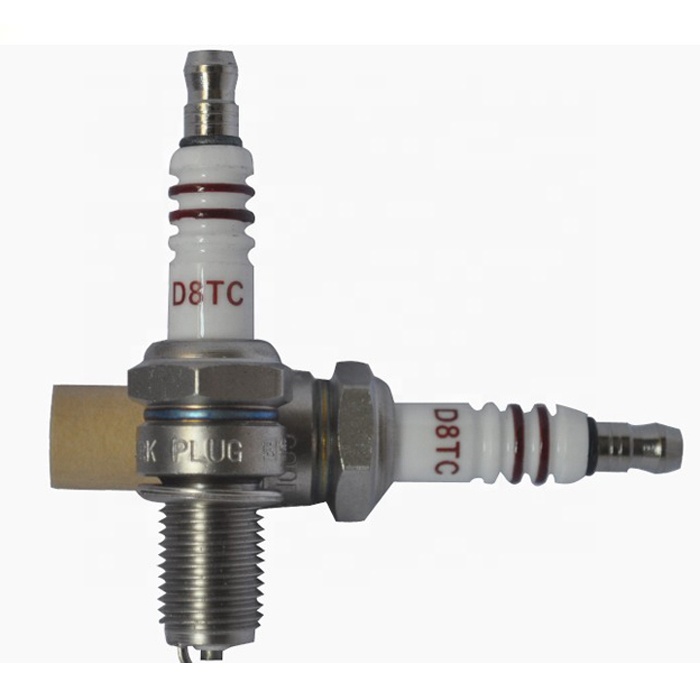 Good quality D8TC D8EA motorcycle spark plug