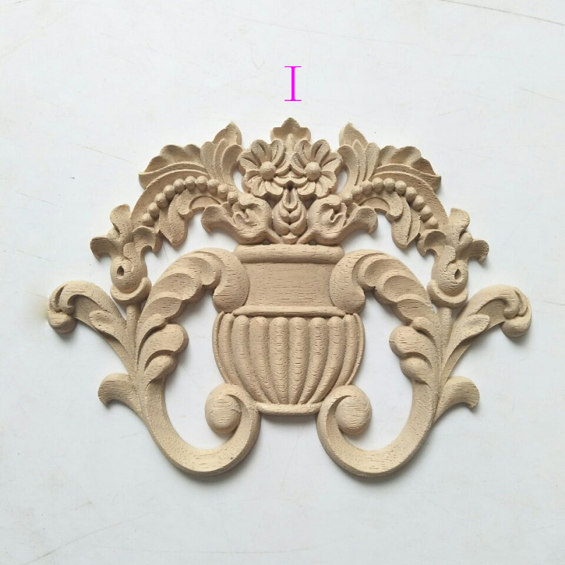 Decorative wood onlays for wall panels