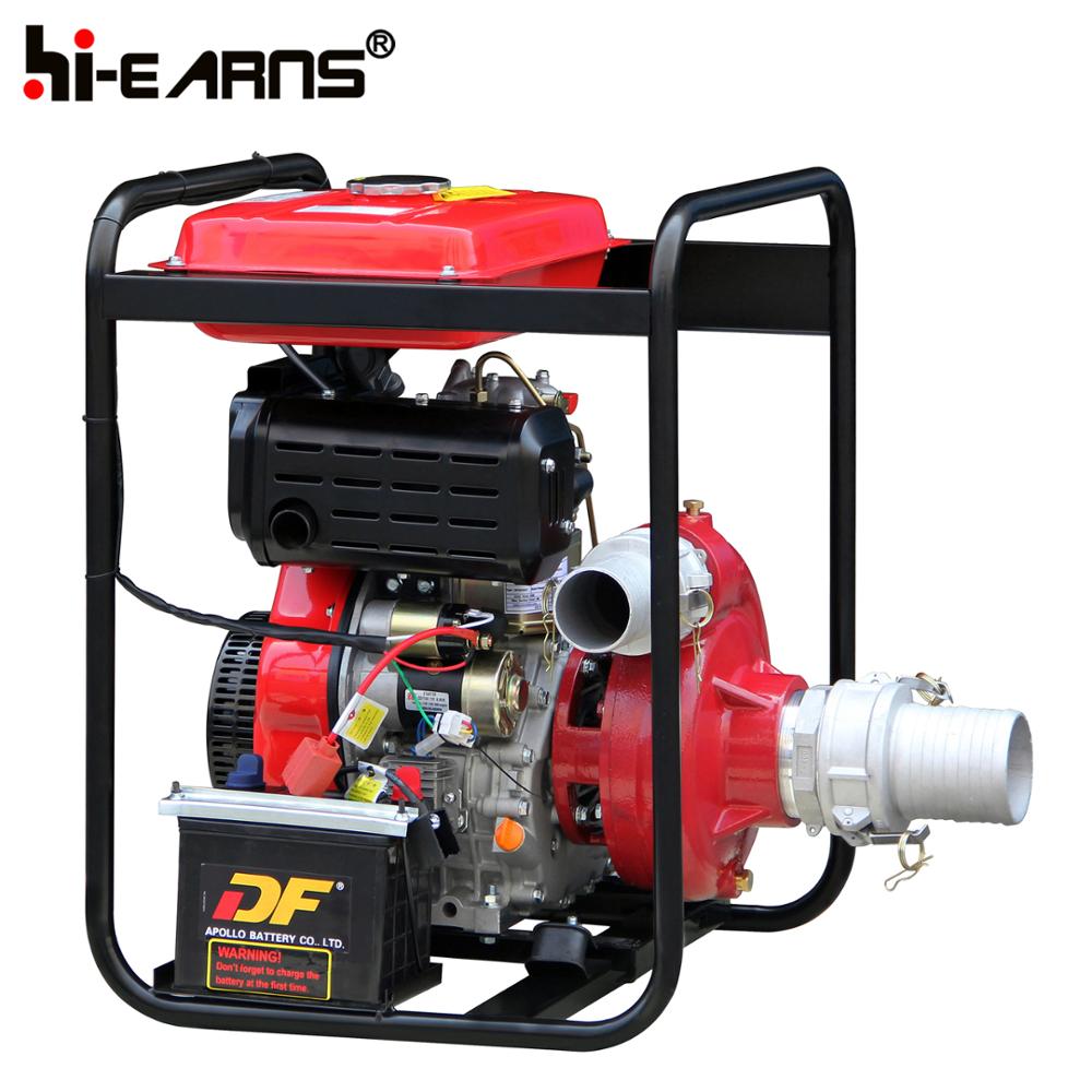 3 inch high pressure cast iron water pump electric start