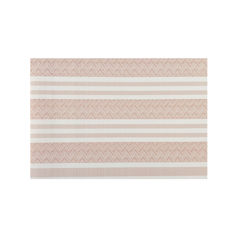 Tabletex 2020 best seller stripe design heat resistant anti slip home use colour placemat