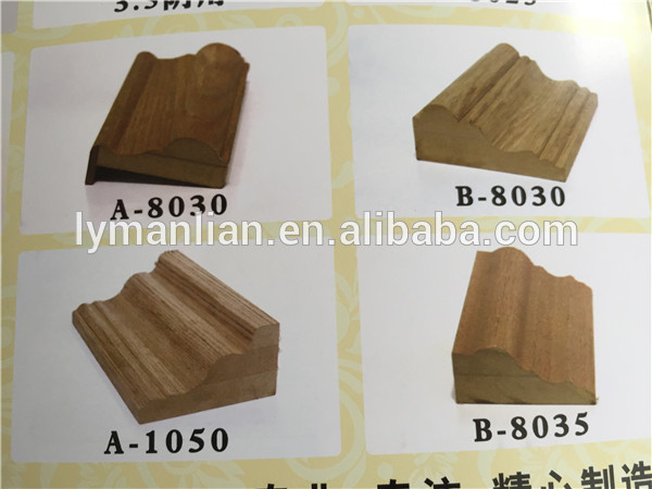decorative teak wooden borders mouldings/teak wood for interior decoration for ceiling/teak recon panel moulding for decorative