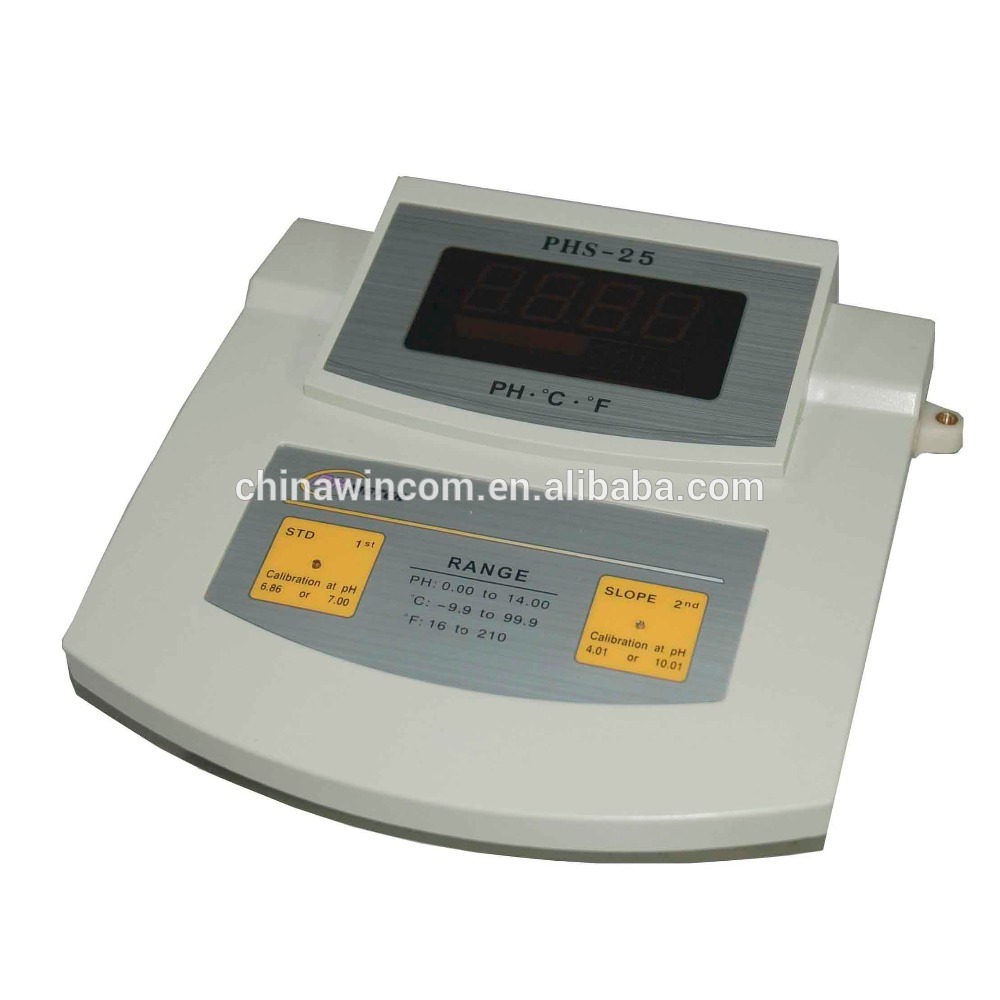 Benchtop PH Meter for Laboratory with Cheap Price PHS-25