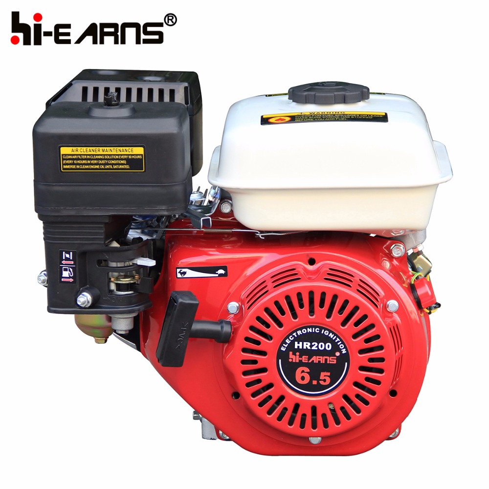 6.5HP one cylinder gasoline 4 stroke engine 200cc GX200