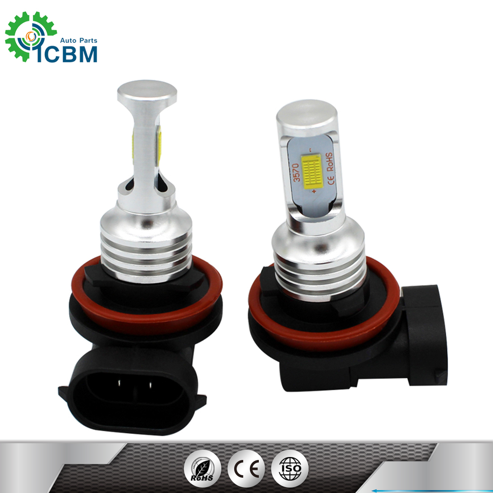 new high bright yellow color 12v72w 3000K led auto bulb auto light spare parts fog lamp