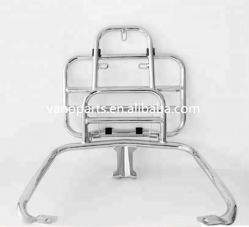 Europe market Vespa motorcycle luggage carrier rack