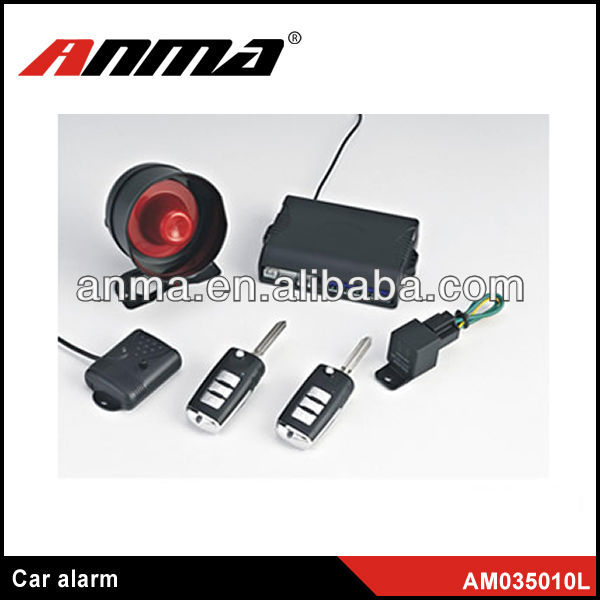 2013 ANMA brand one way car alarm system gsm car alarm