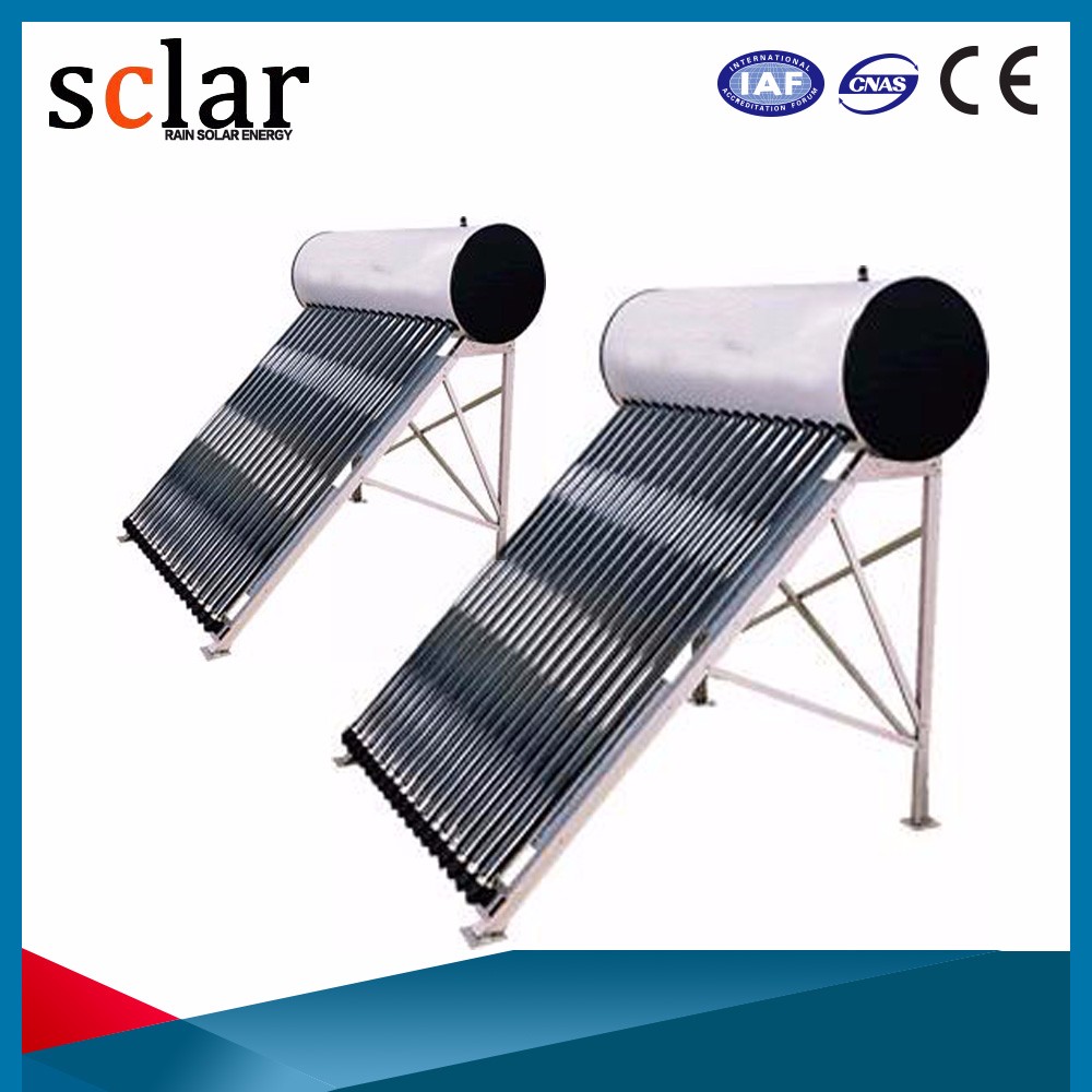 Factory Company Pressure Hot With Very Well Insulated Tank Solar Water Heater