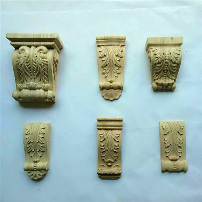 Rubber Cheap Wood Capital Corbels