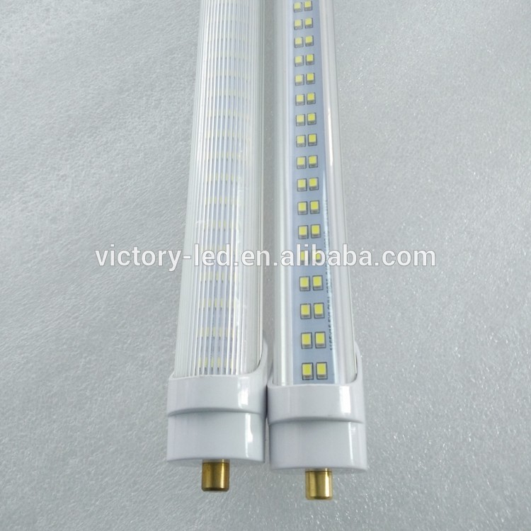 Top Selling AC100-277V Frosted Lens 8 Feet T8 Led Tube With Single Pin FA8