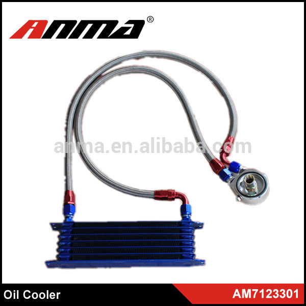 Supply hydraulic fan oil cooler