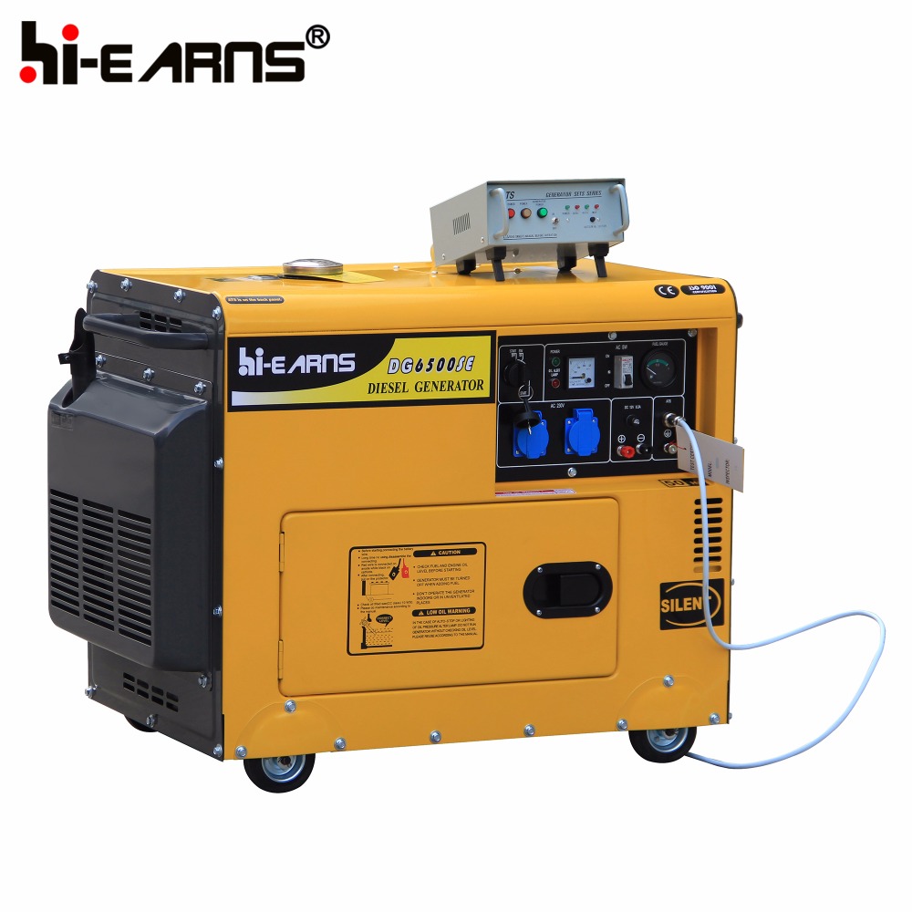 automatic start with ATS 6500 diesel generator