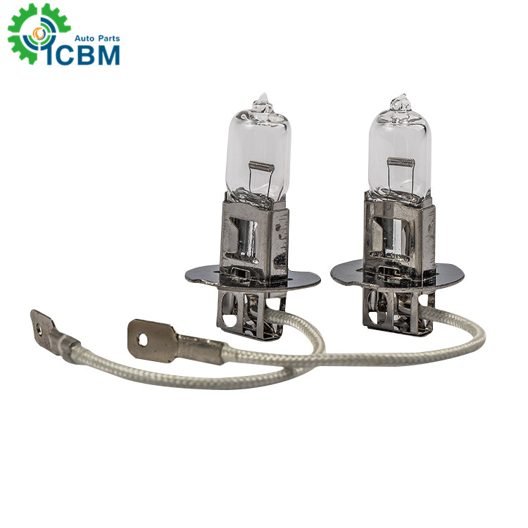 Auto lamp 12v 100w car fog light halogen bulb h3 6v 55w