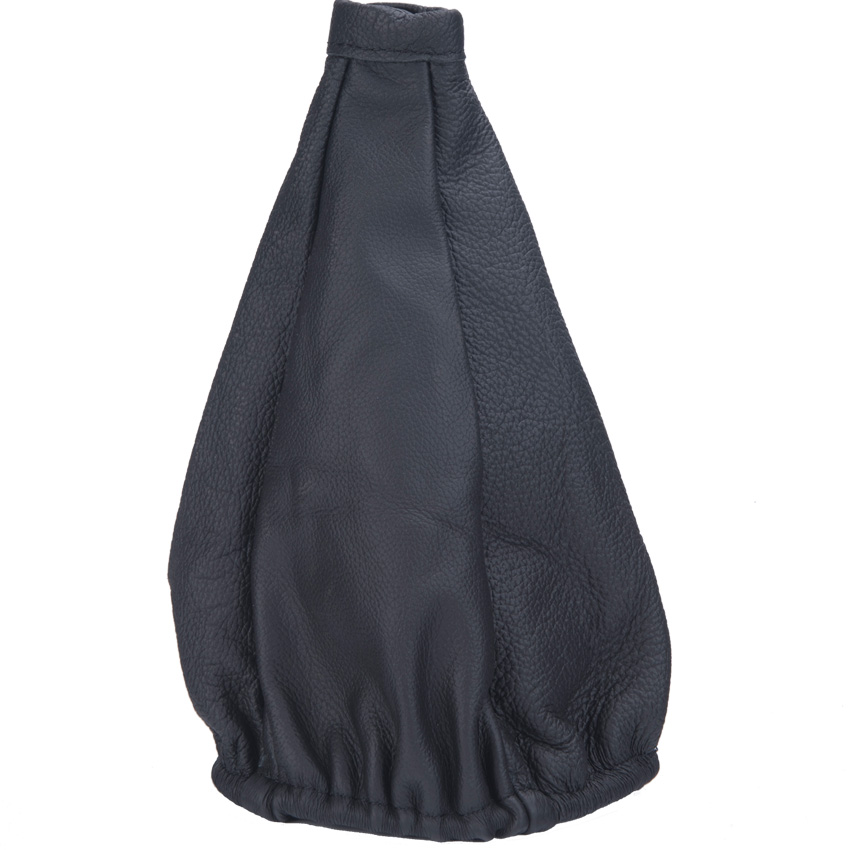 Universal Black color Leather Car Gear Shift Boot Cover