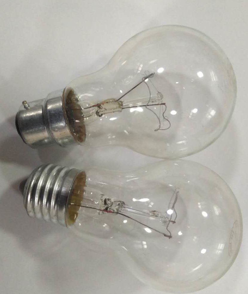 bulb incandescent clear lamp