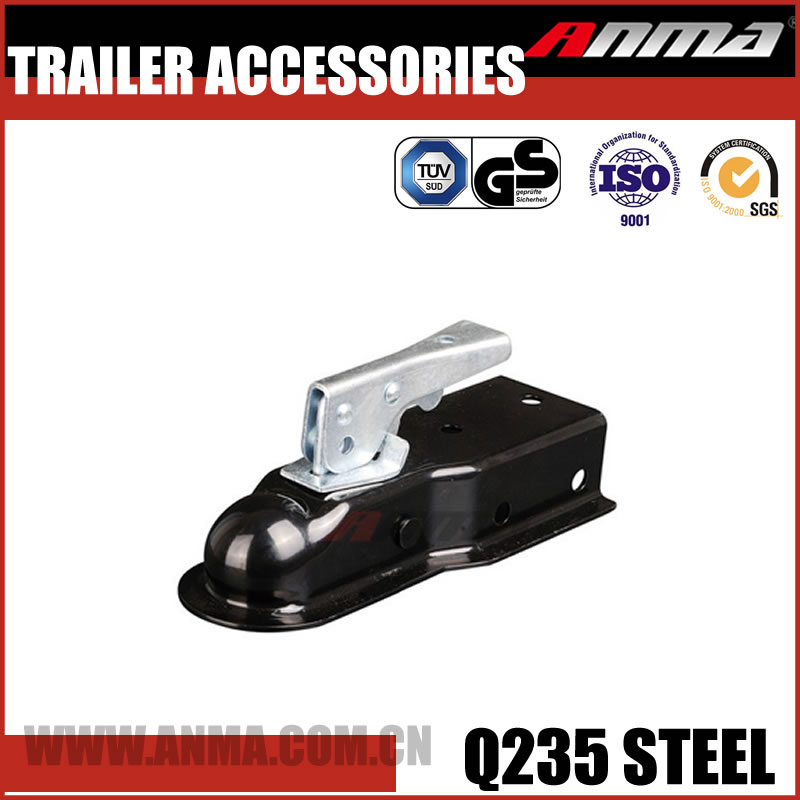 3500lbs 2 Ball Quick-locking Trailer Parts Trailer Coupler Trailer Ball Connector
