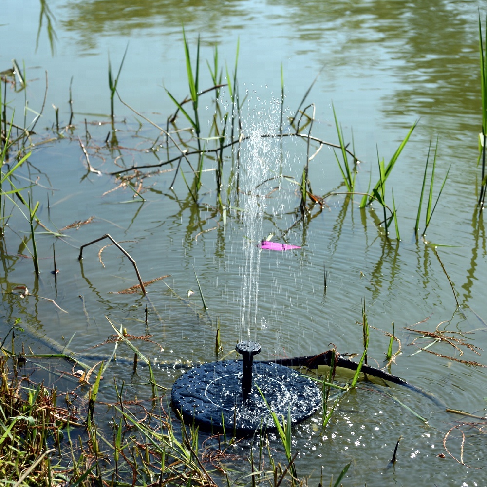 Home & Garden Landscaping Solar Powered Floating Fountain Kits