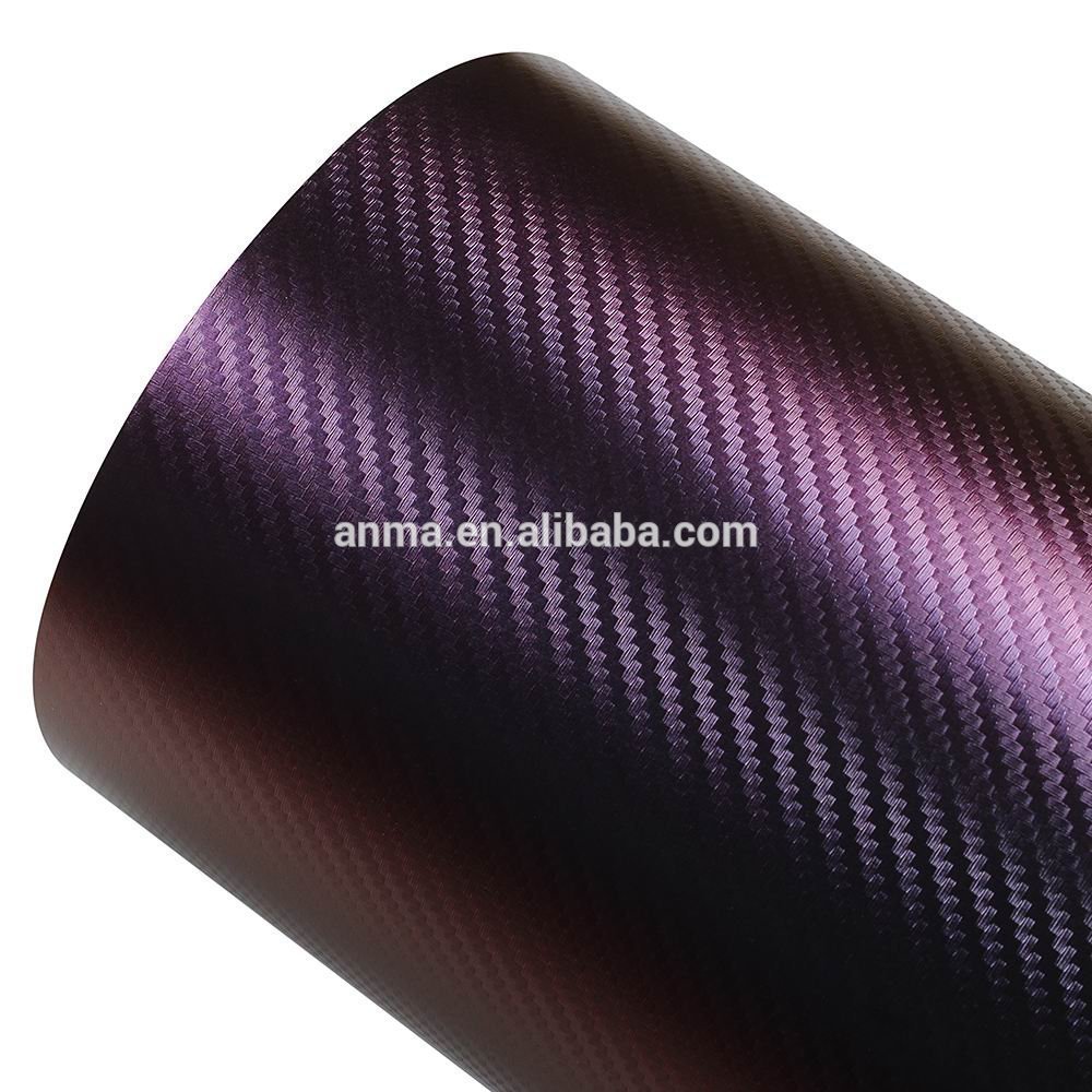 Car body Carbon Fiber Wrapping Film Vehicle Change Color Sticker Vinyl Air Bubble Free
