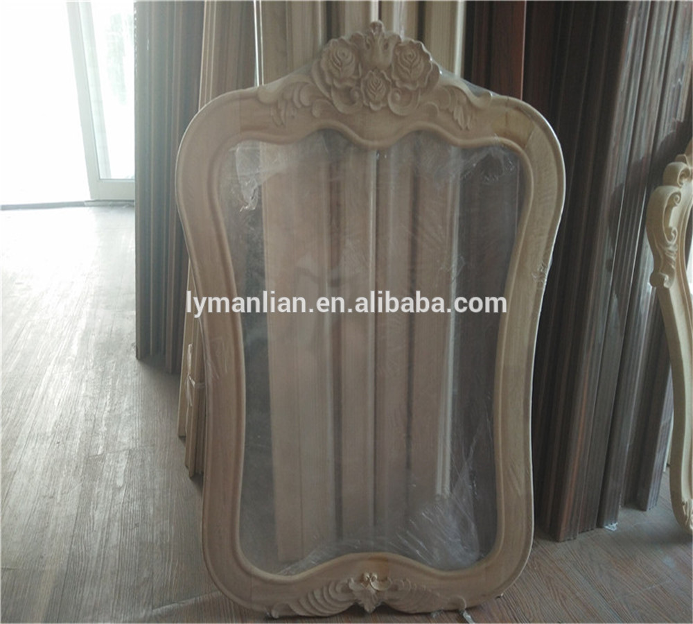 Wood inlay Applique decorative Frame Unpainted Furniture Home Decor wooden appliques and onlays