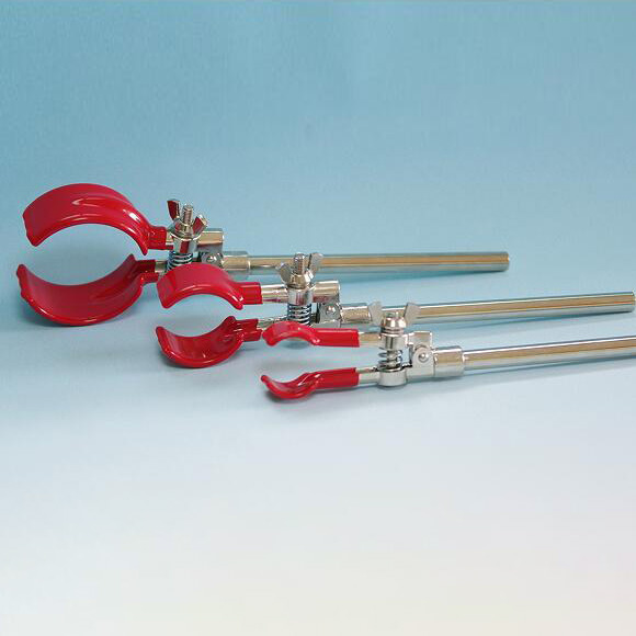 laboratory round two finger clamp