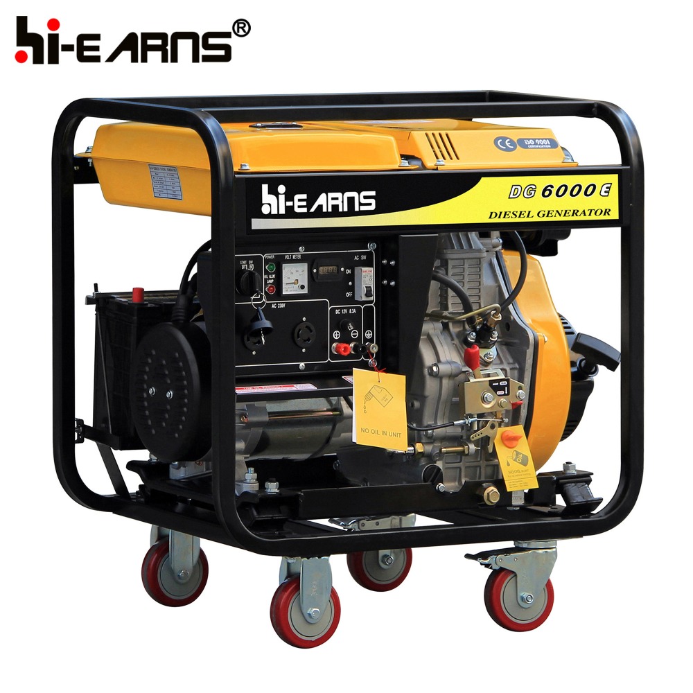 5KVA Generator Price With Diesel Fuel Solenoid Valve pump