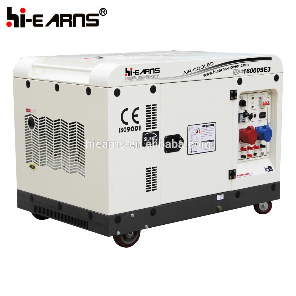 10KW air cooled twin cylinder three phase diesel generator