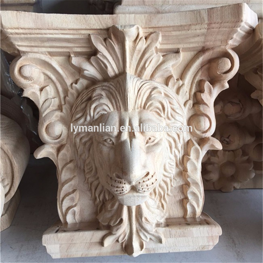 Hand Carved Wood Capitals