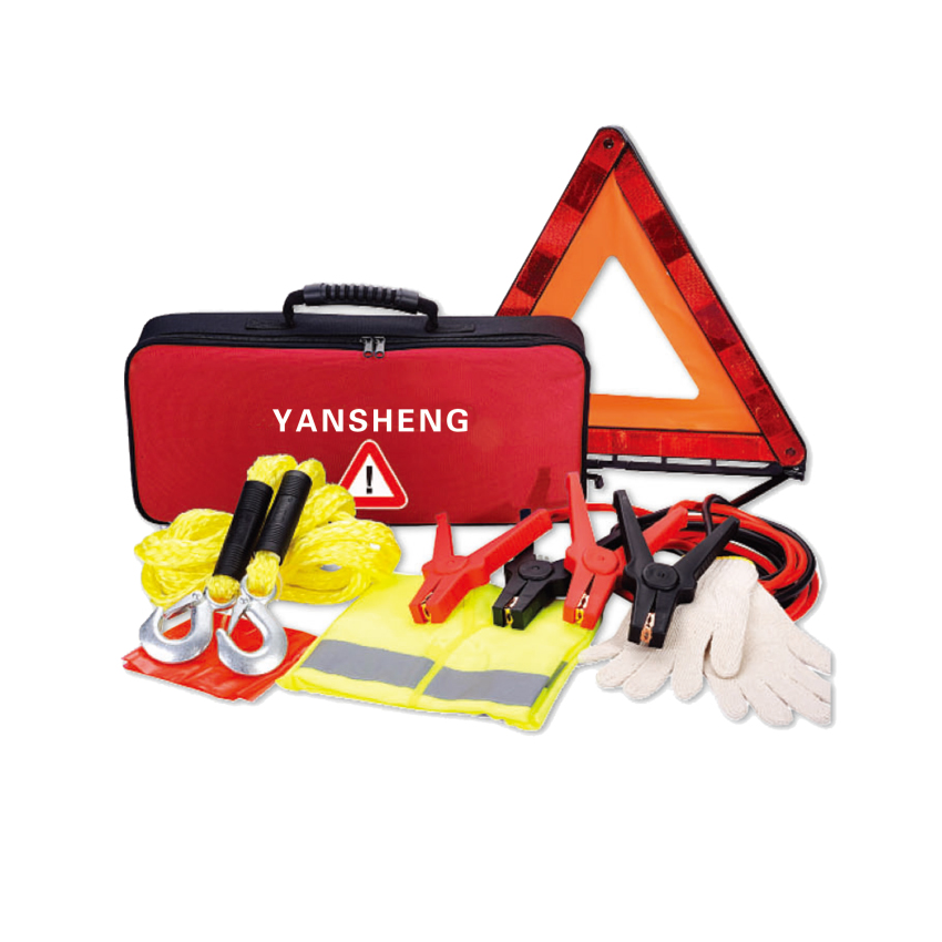 Low MOQ car survival kit/roadside kit/car emergency tool
