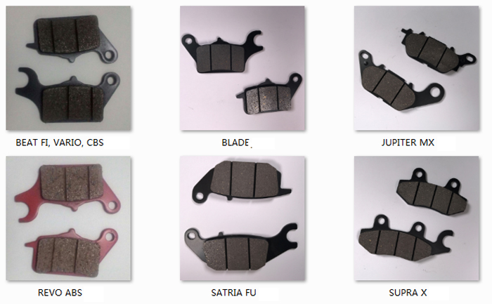 High Performance Indonesia ABS Motorcycle SATRIA FU Disc Disk Brake Pads