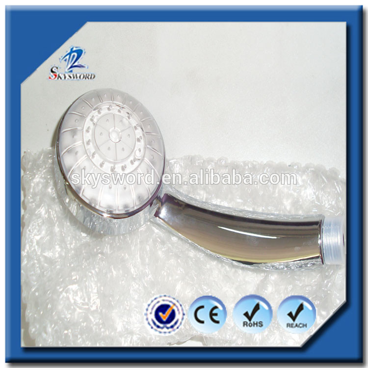 Direct Sale ABS Plastic Led Light Rain Shower Head With High Quality