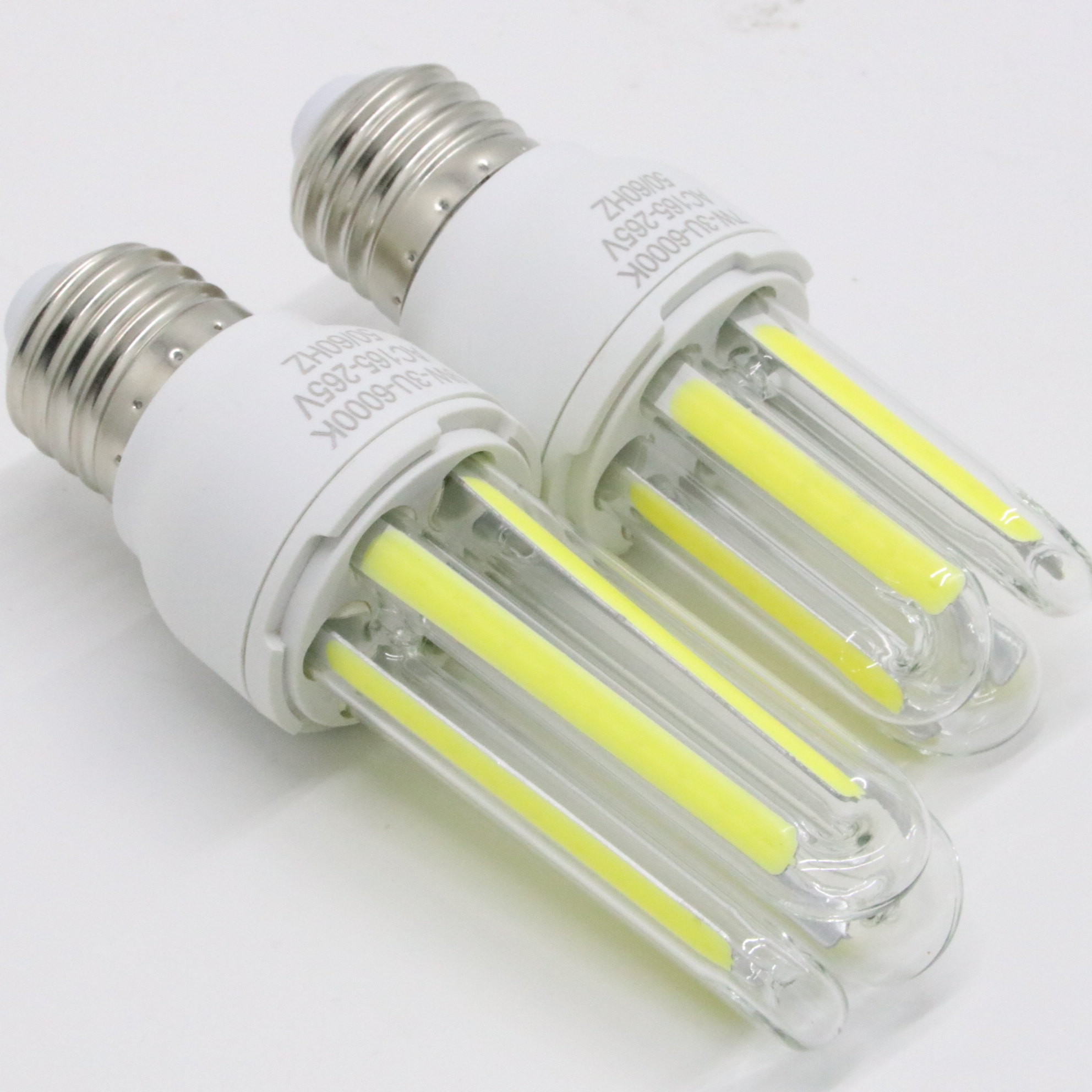 Add to CompareShare LED Light Bulb E27 7W 9W 12W 16W 20W U Style cob led Ultra Bright Energy Saving Lamp Bulb Pure Warm White