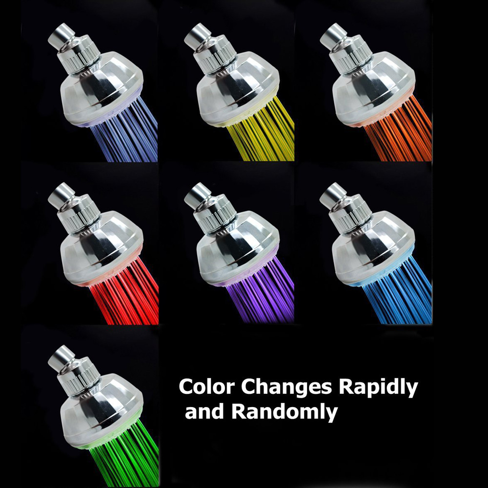 Colors Bathroom Accessories LED Color Changing Hand Shower Heads