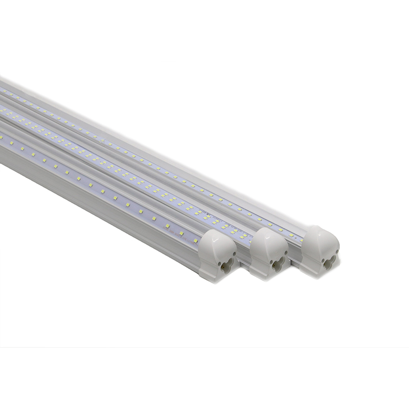 2 years warranty integrated double row SMD2835 led tube light CRI 80a  internal driver