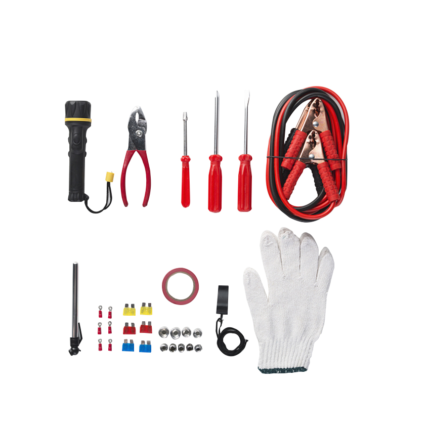 Promotional Car Shape 56pcs Hand Tools Set Kit With LED Light Torch