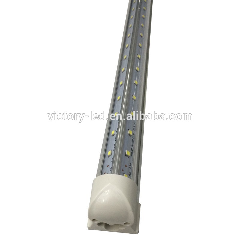 Super bright v shape LED cooler fridge light for supermarket