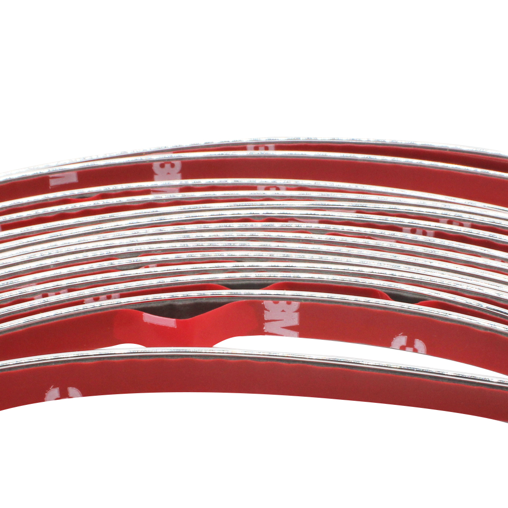 Beautiful Car Interior Trim Dash Trim Car Moulding Trim Strips Chrome Interior Stripes Roll Gap Filler