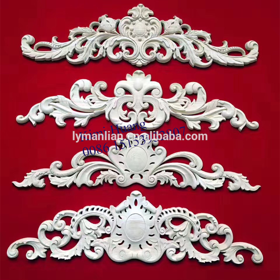 carved wood appliques