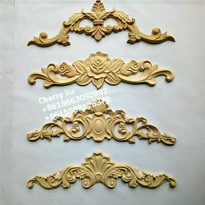 antique wood furniture appliques decals furniture component parts