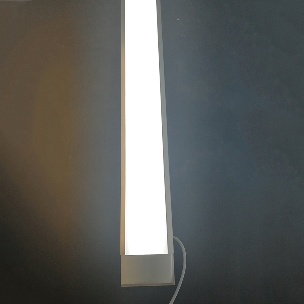 Warm white 2ft 4ft led flat tube,led batten light,led linear light with sensor